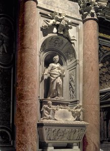 Sepulcro de Matilda la Gran Condesa (1046-1115), 1633 de Gian Lorenzo Bernini